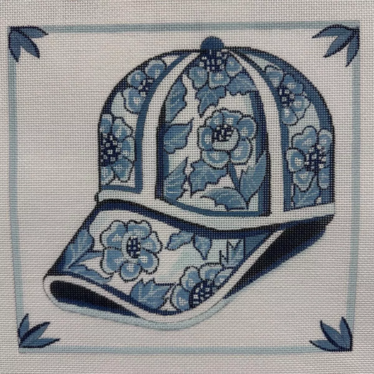 Alice Peterson AP4896 BLUE DELFT CAP