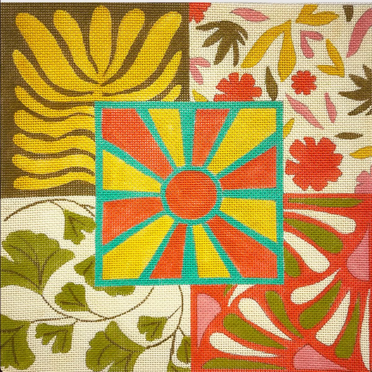 Alice Peterson AP4920 SQUARE IN SQUARES COLLAGE