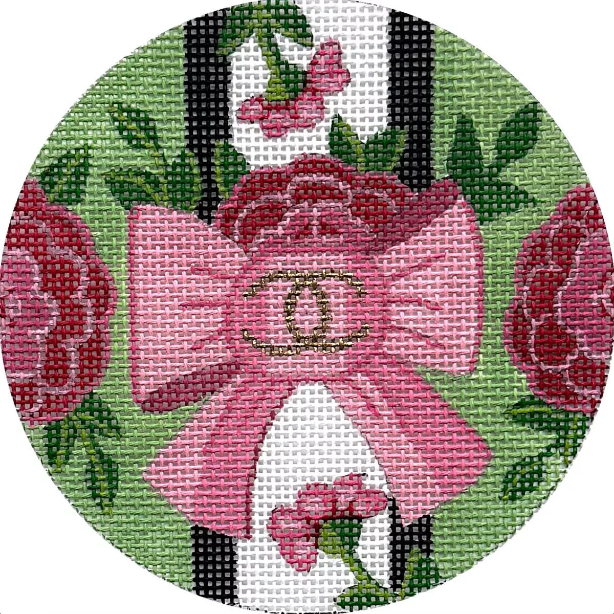 Alice Peterson x655 CHANEL PINK BOW ROUND