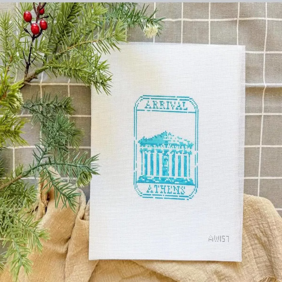 Audrey Wu Passport Stamp - Athens