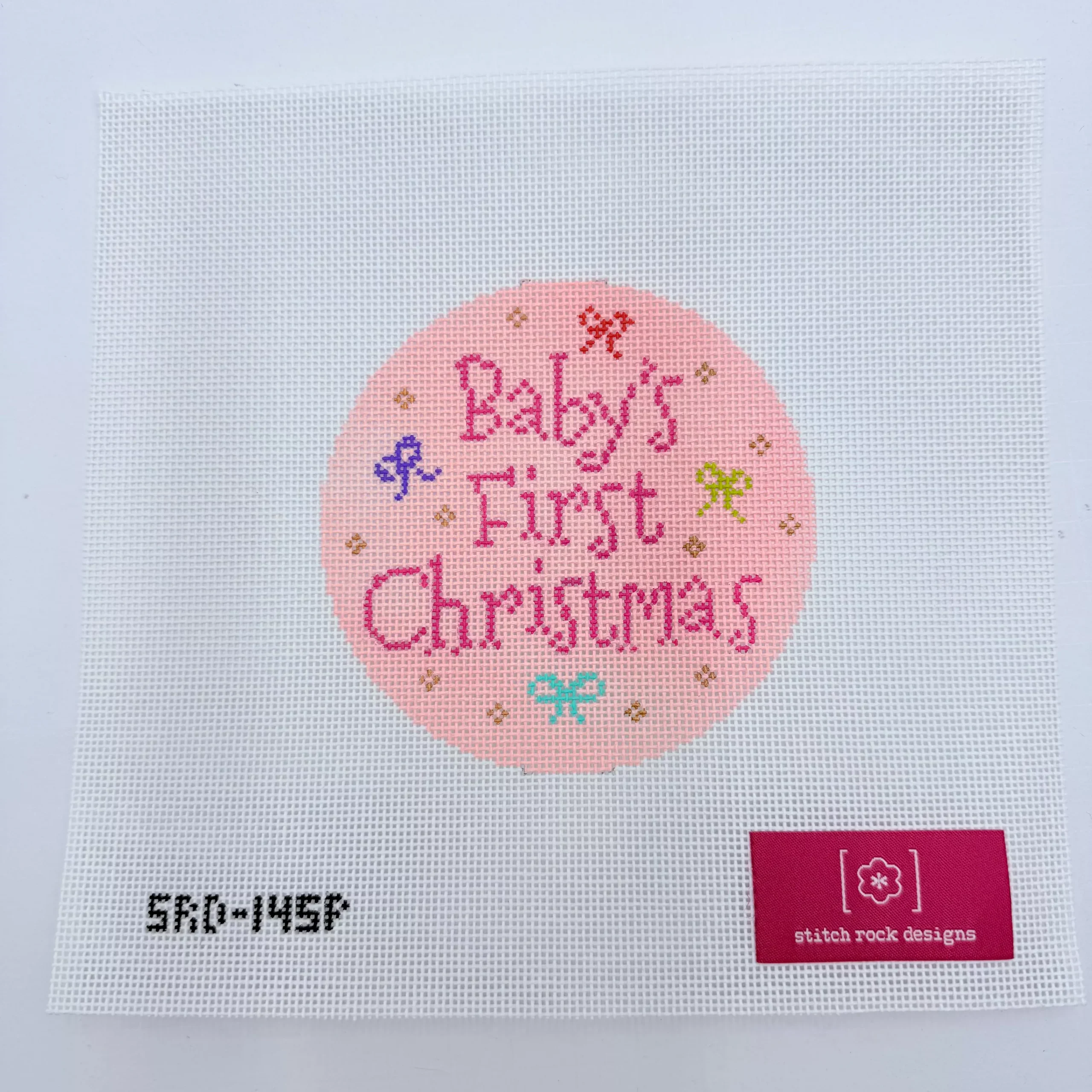 Baby's First Christmas Canvas