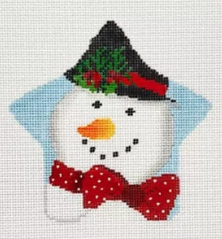 Blueberry Point Canvas – Snowman Star