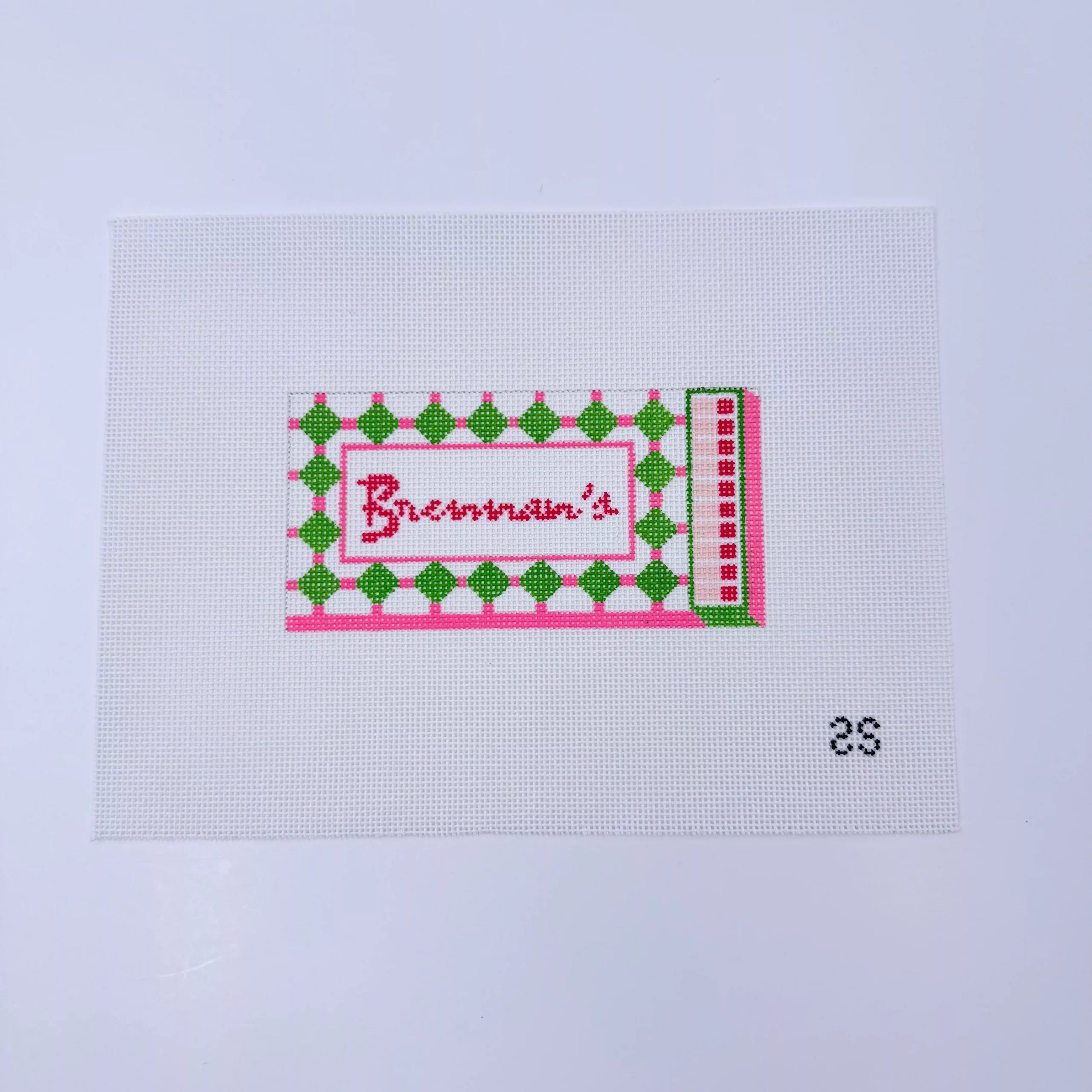 Brennan's Matchbook Canvas