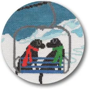 CBK Needlepoint Collections – Ski Lift Love