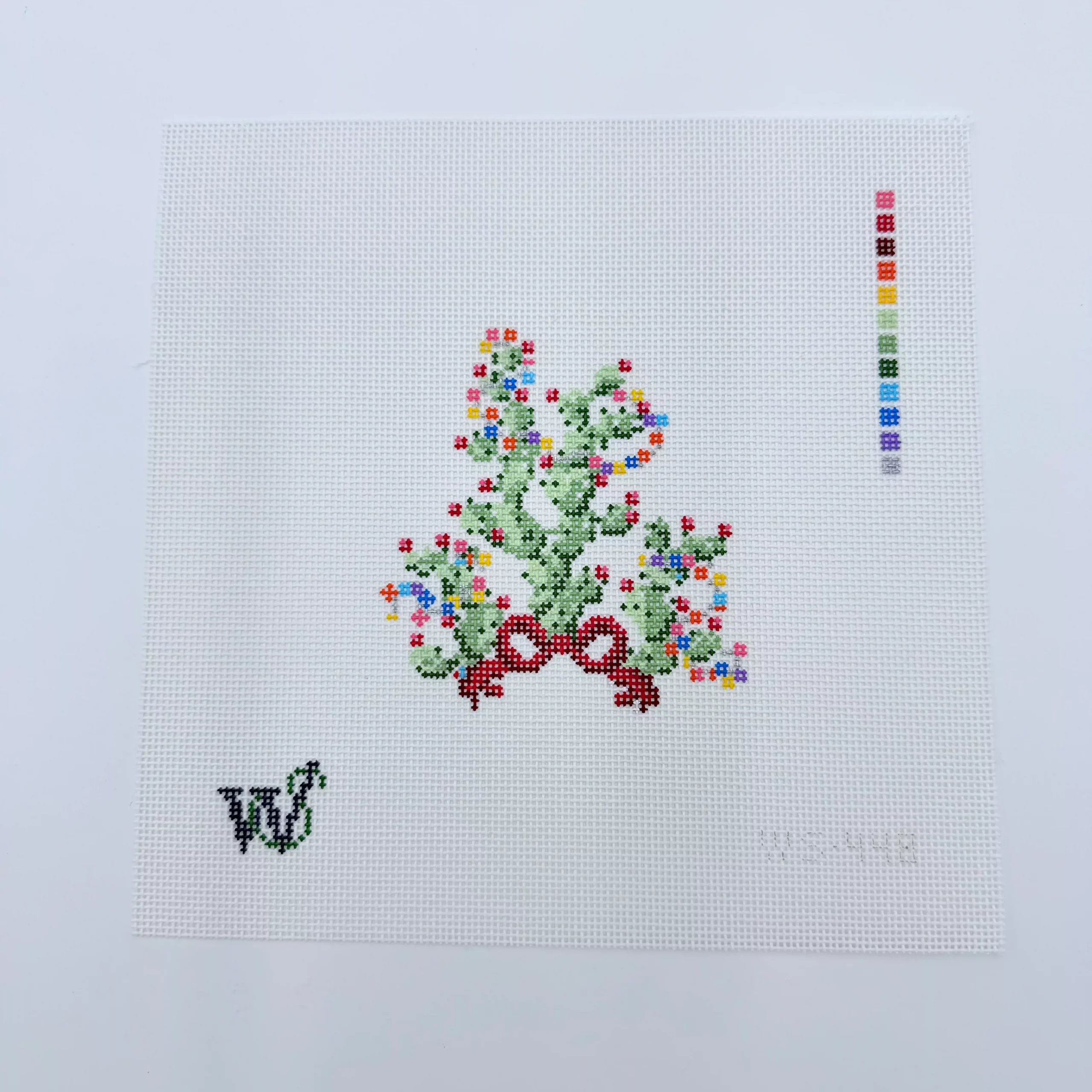 Christmas Cactus Canvas