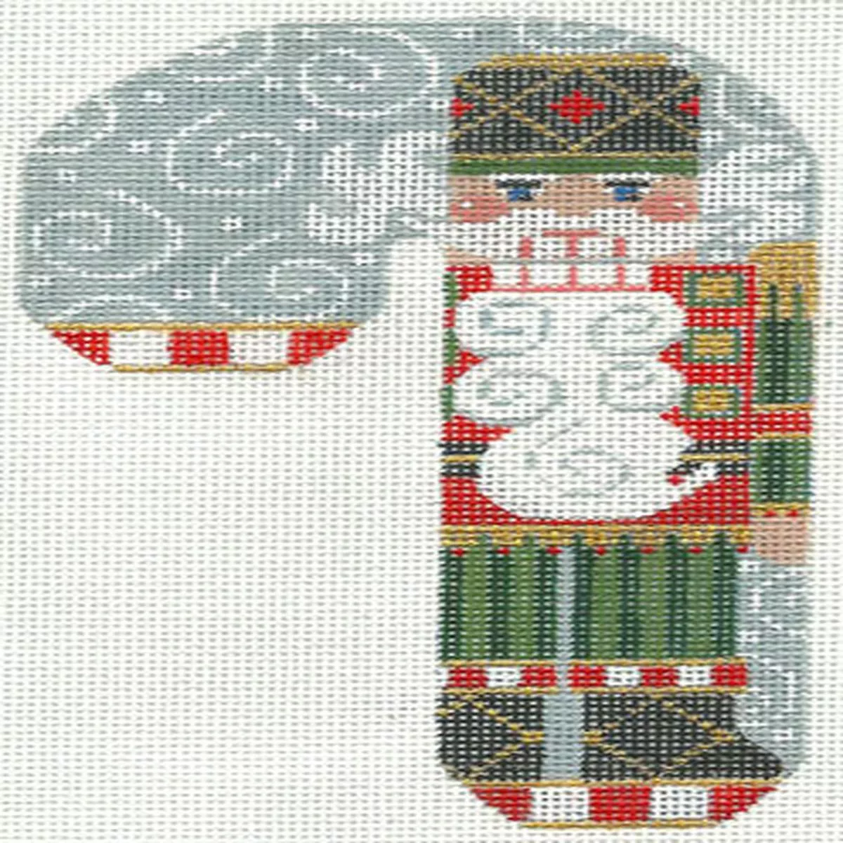 Danji Designs CH-14 Nutcracker Santa Candy Cane