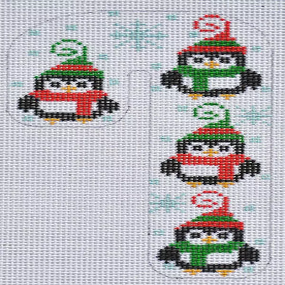 Danji Designs CH-322 Penguin Candy Cane
