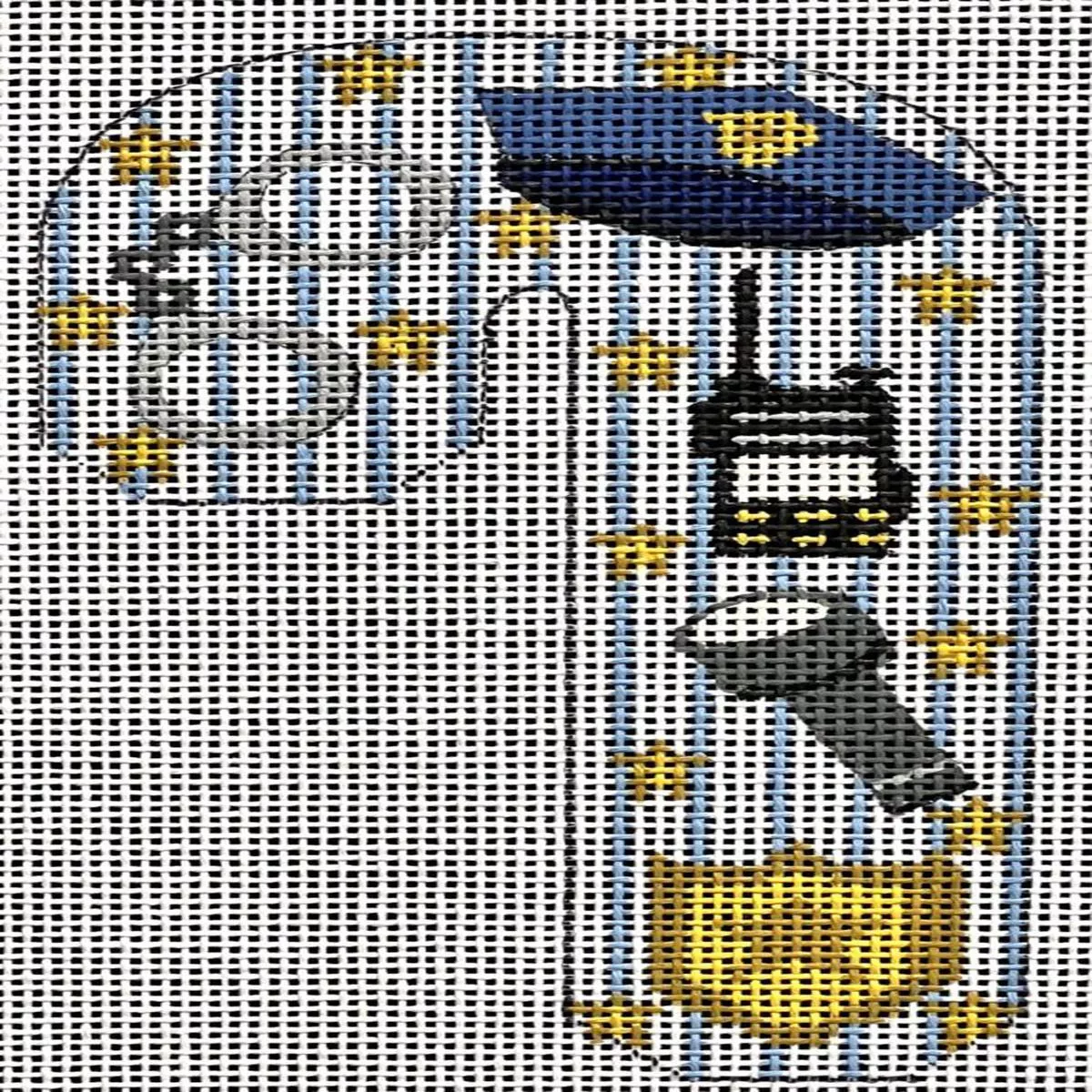 Danji Designs CH-598 Police Candy Cane