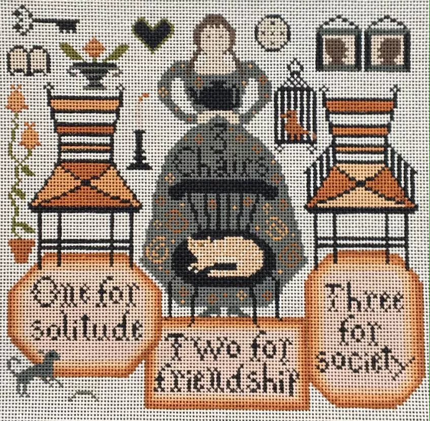 Ewe & Eye & Friends – Three Chairs
