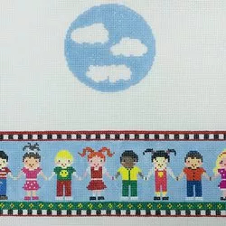 Funda Scully– Kids Holding Hands Hinged Box