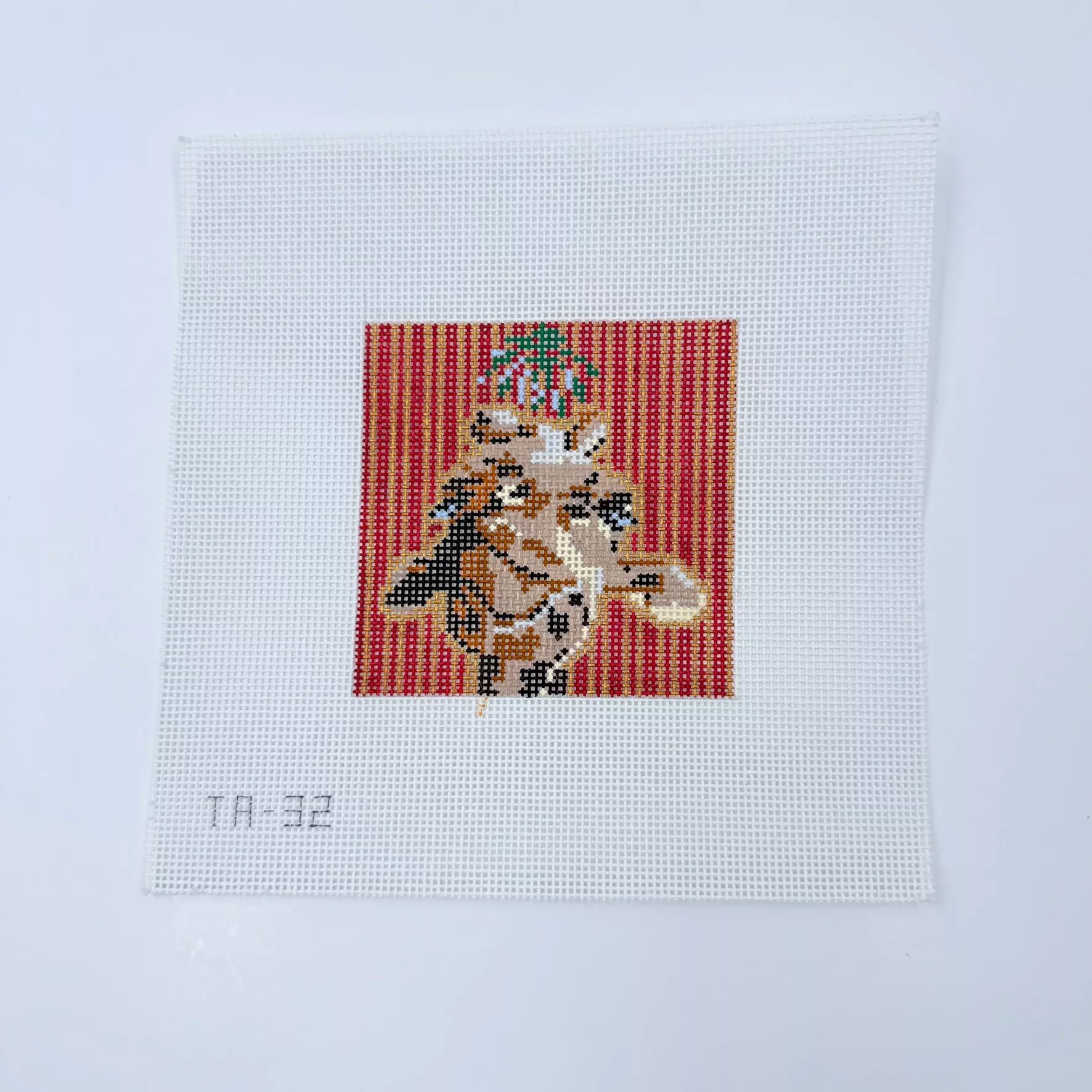 Georgia the Giraffe Square Canvas