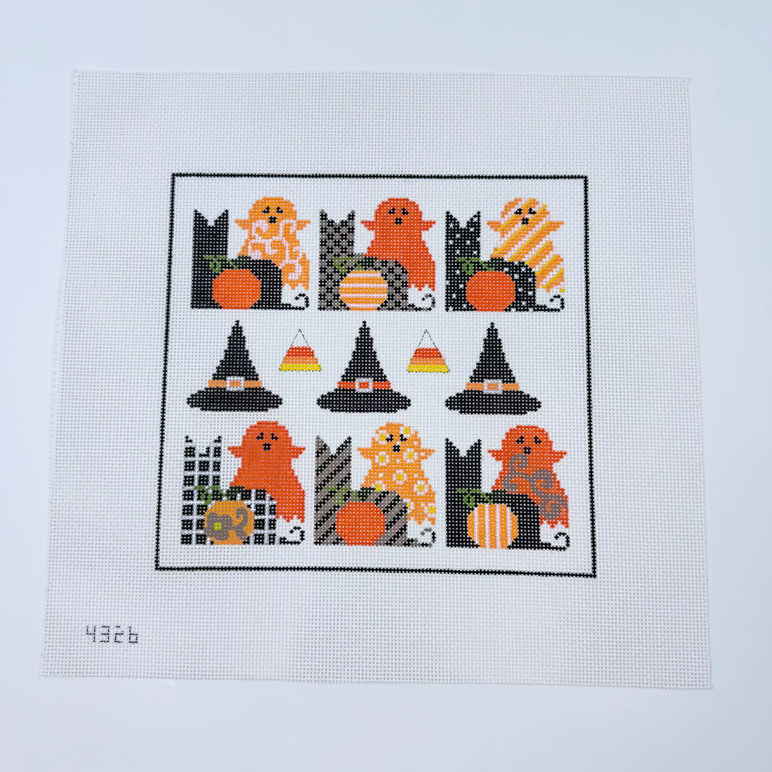 Ghosts, Cats and Pumpkins Oh My! Canvas