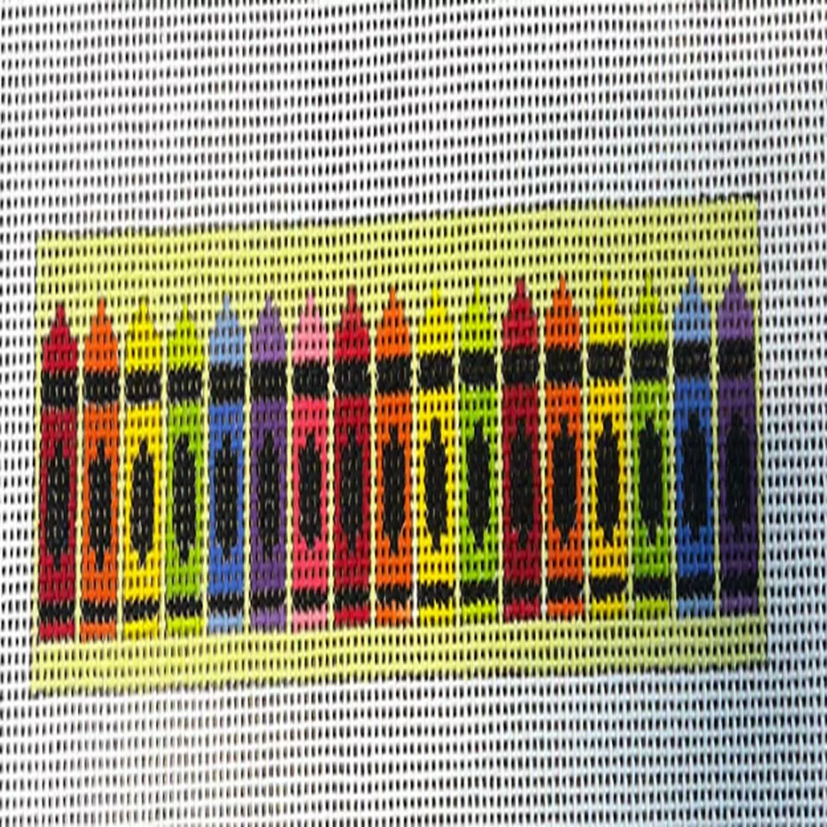 Gingham Stitchery TGS40 Crayon Key Fob