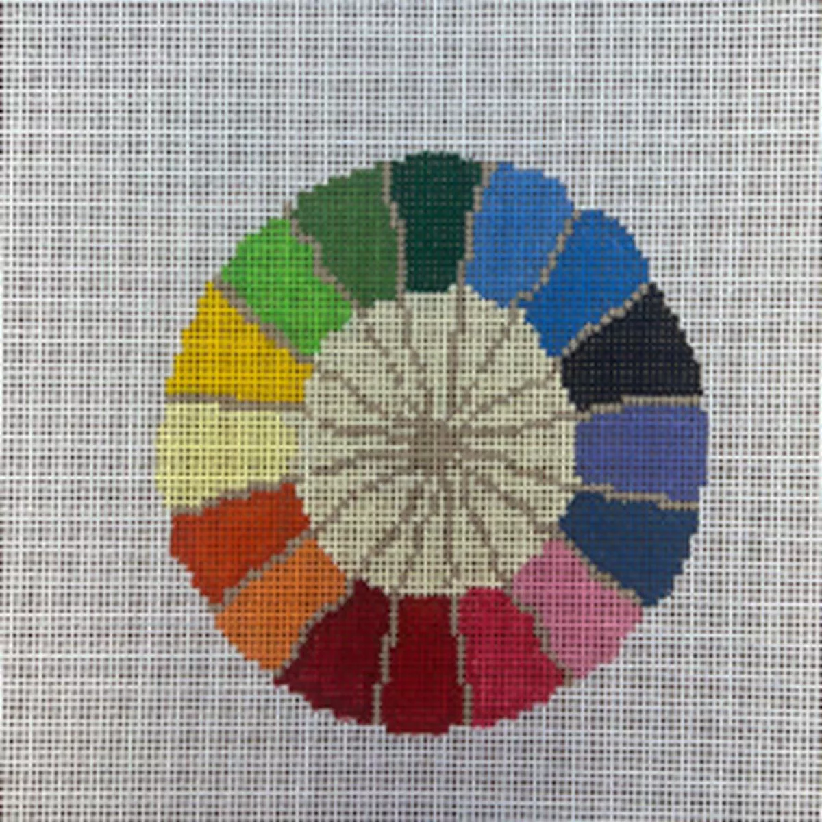 Gingham Stitchery TSC10 Color Wheel Round