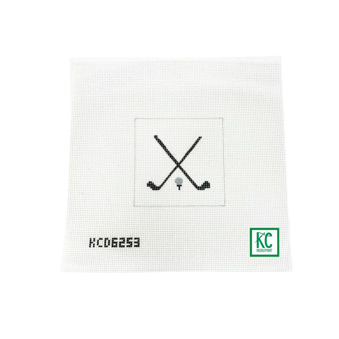 Golf Club Square Canvas