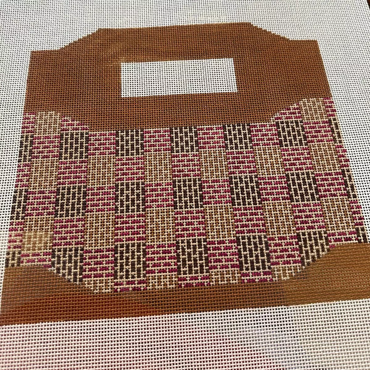 K.T.G. K-96 Sangria Check Envelope Clutch