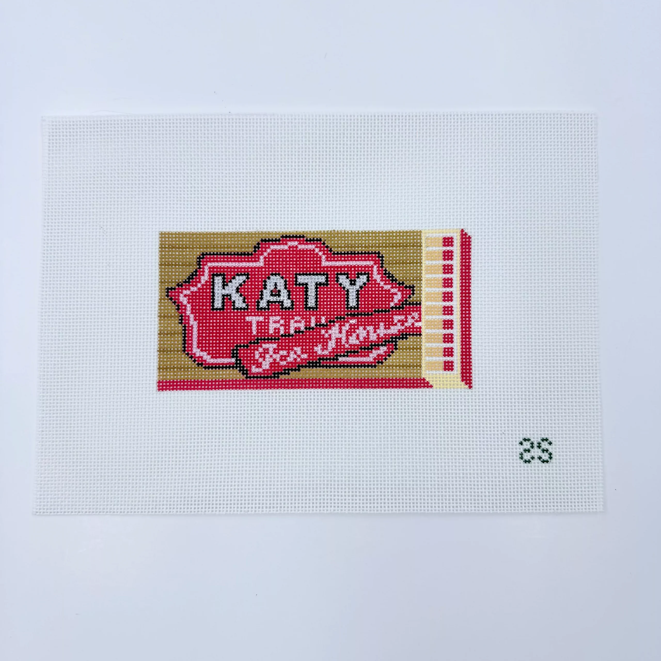 Katy Trail Ice House Matchbook Canvas