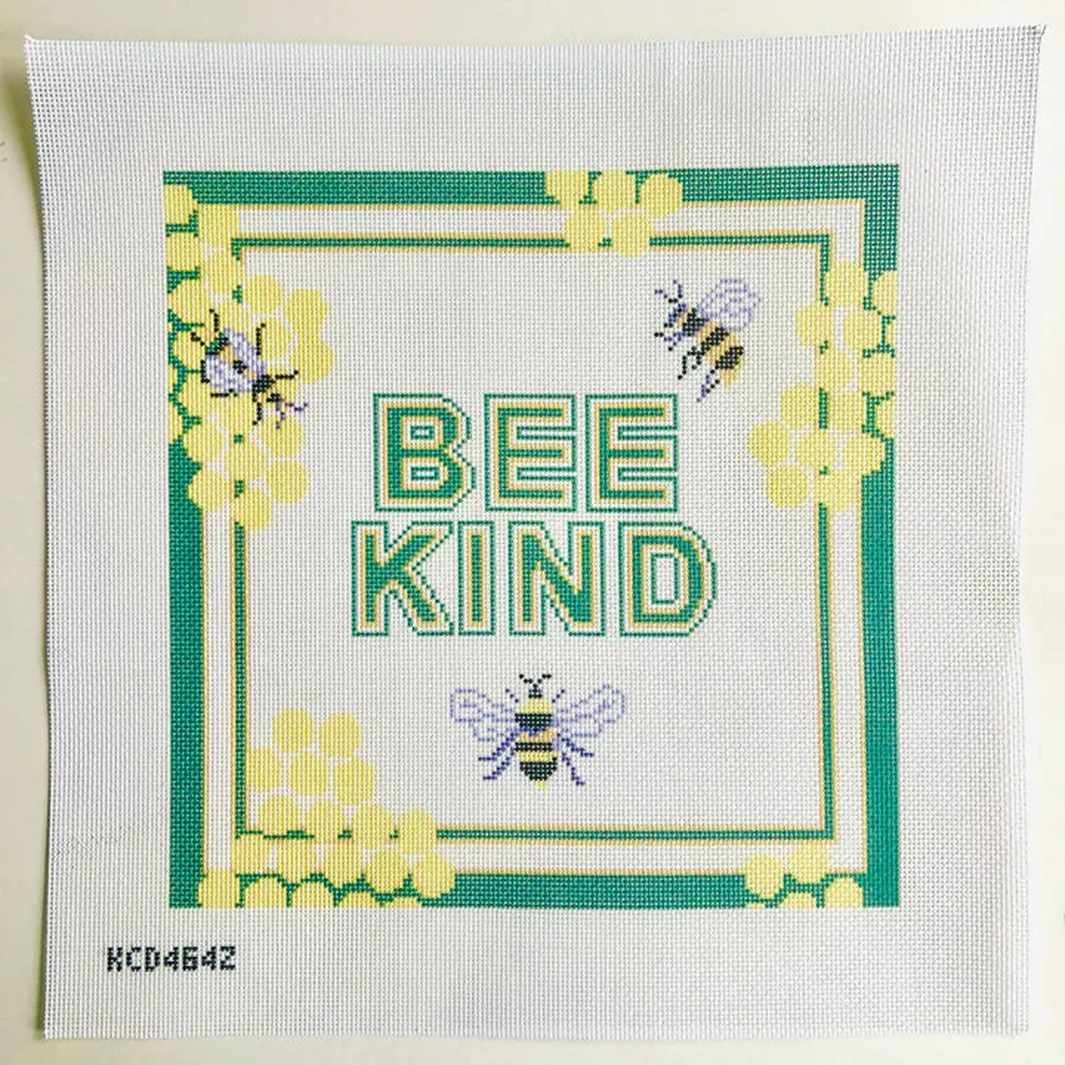 KCD Designers KCD4642 Bee Kind Pillow Printed Canvas