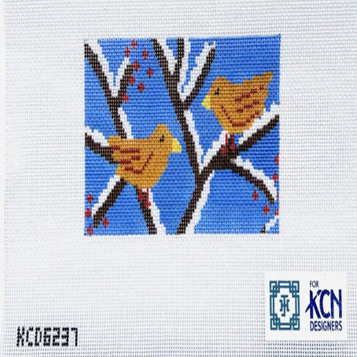 KCN Designers KCD-6237 Two Birds on Branch Eyeglass Case Insert