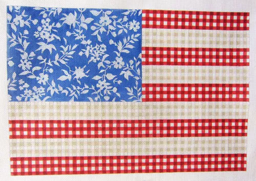 Kirk & Bradley – Floral Flag Stars & Stripes