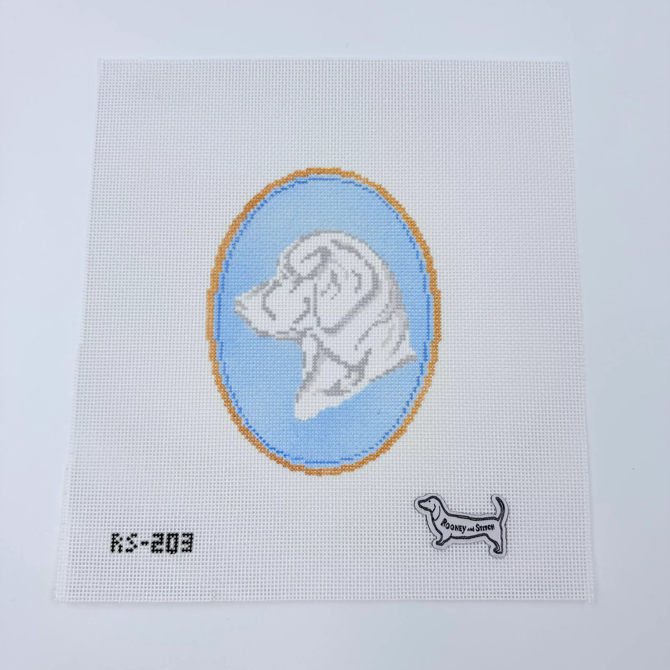 The Labrador Retriever Cameo Canvas