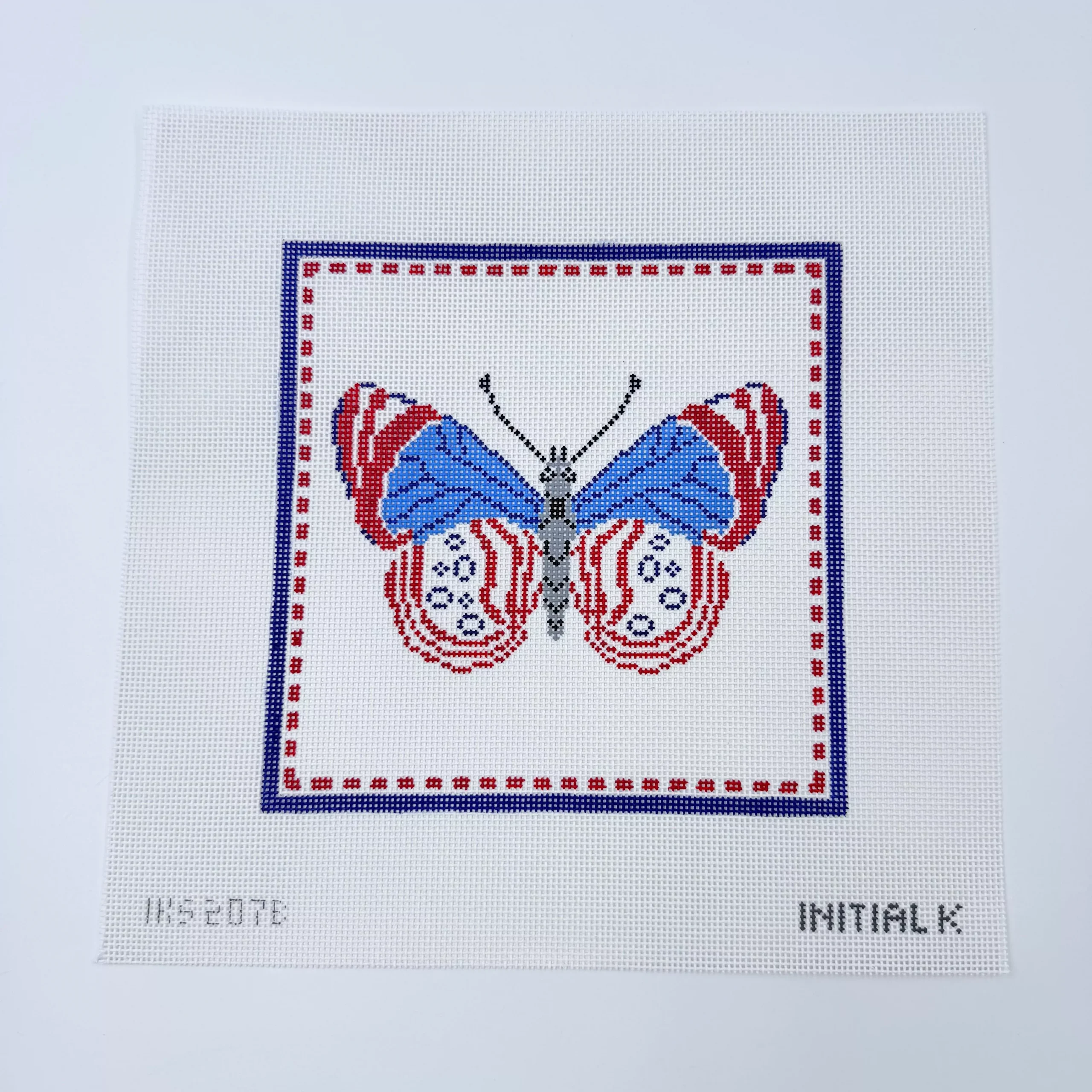 Large Patriotic Butterfly Canvas