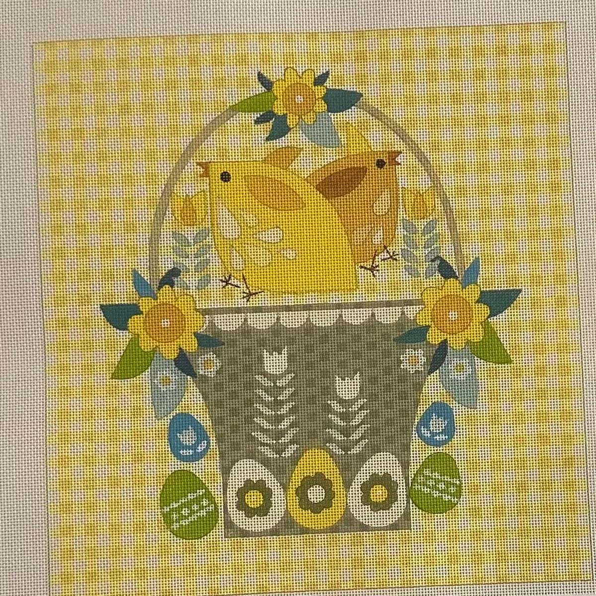 Love You More AS-11 Chick in a Basket