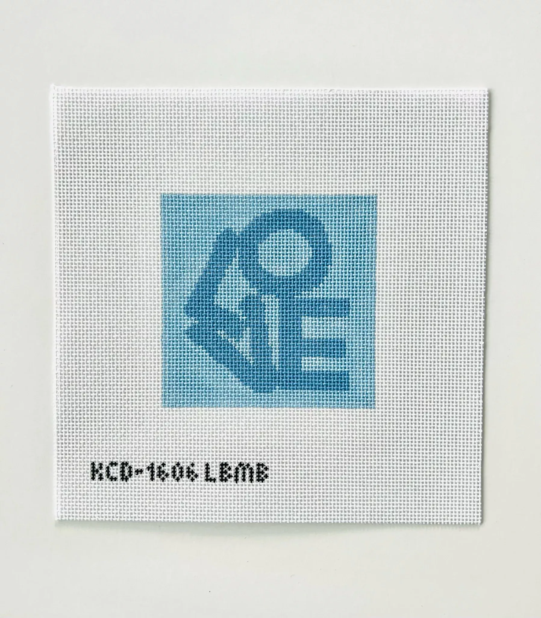 Lovevolve Blue and Blue Square Canvas