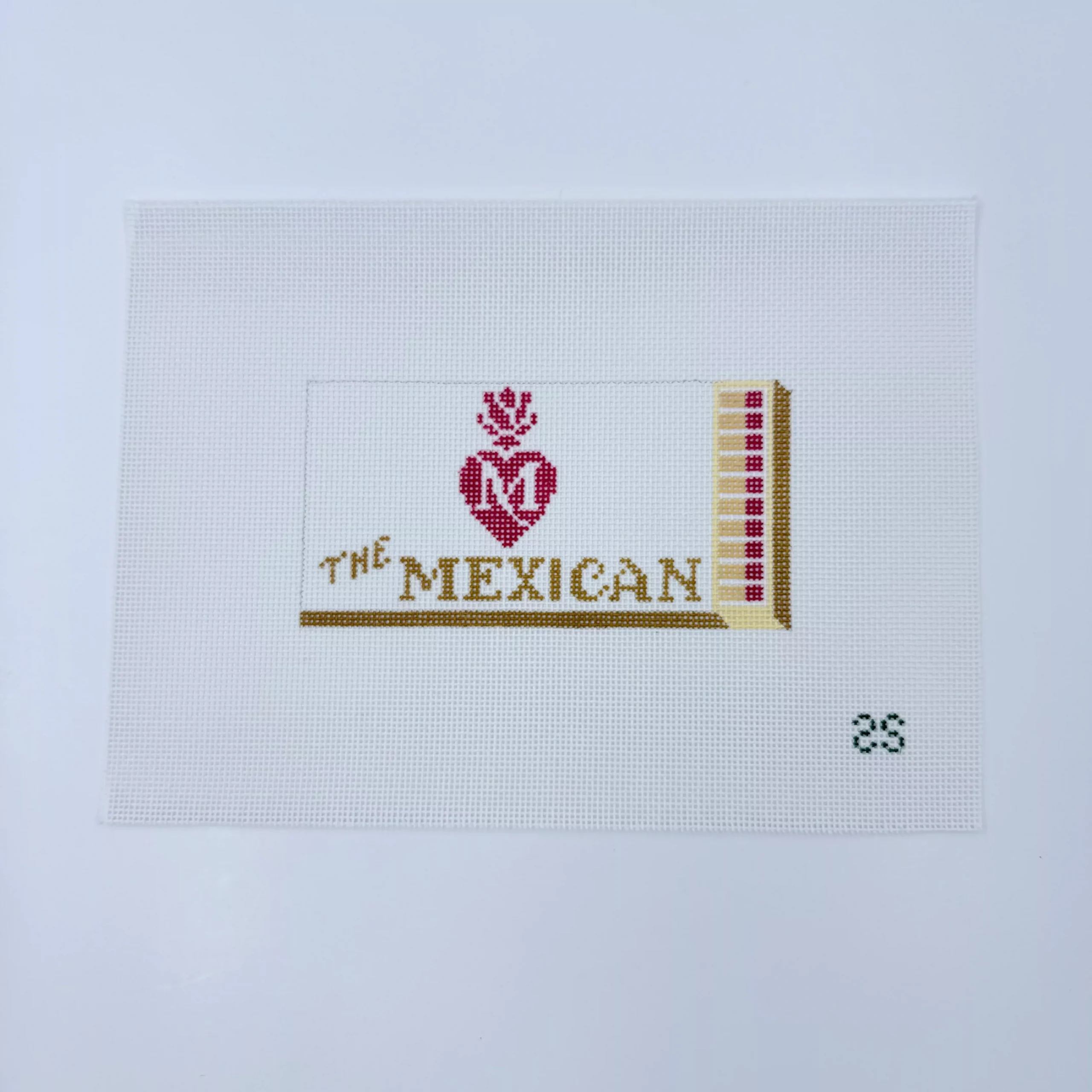 The Mexican Matchbook Canvas