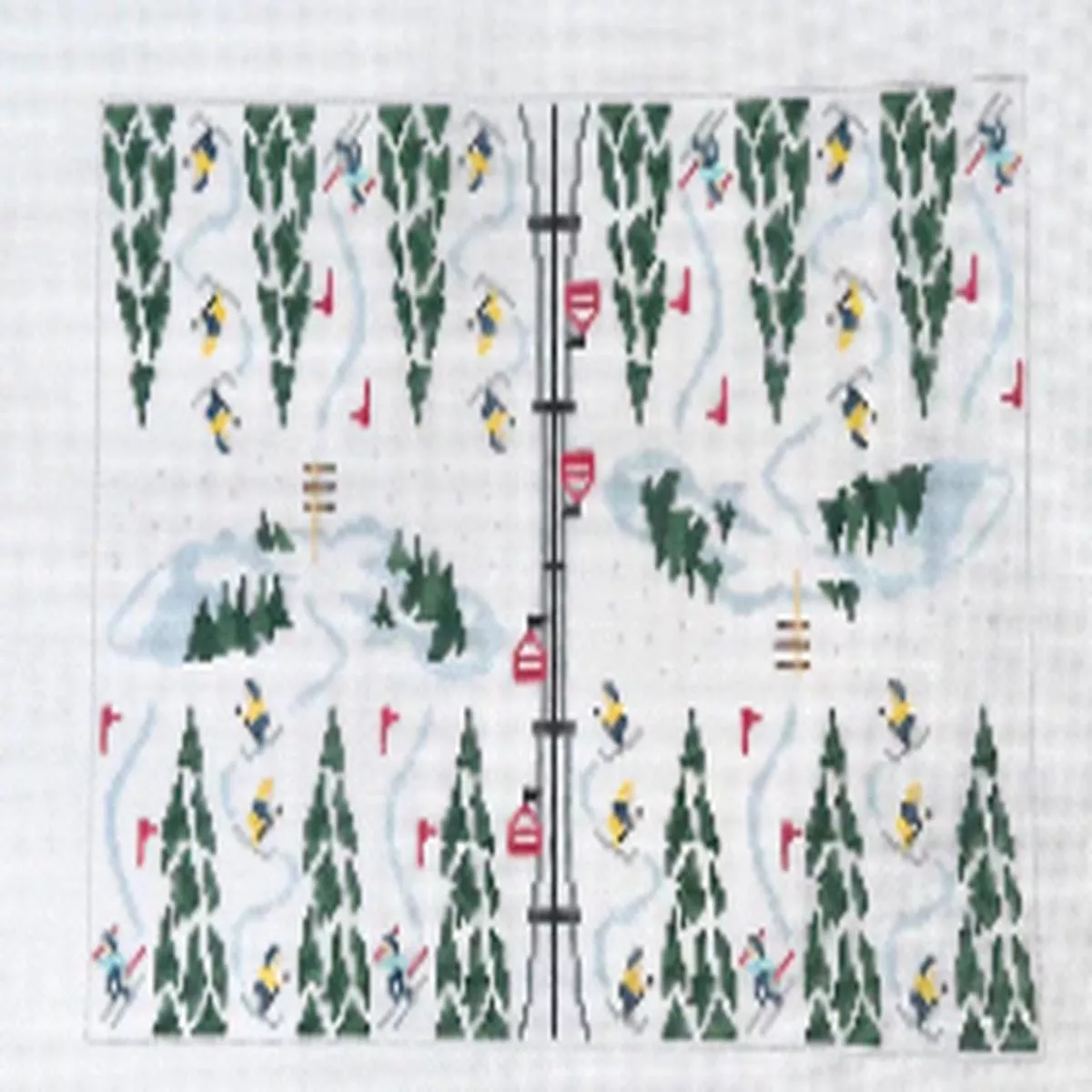 Morgan Julia Designs MJD-266 Slopeside Backgammon Board