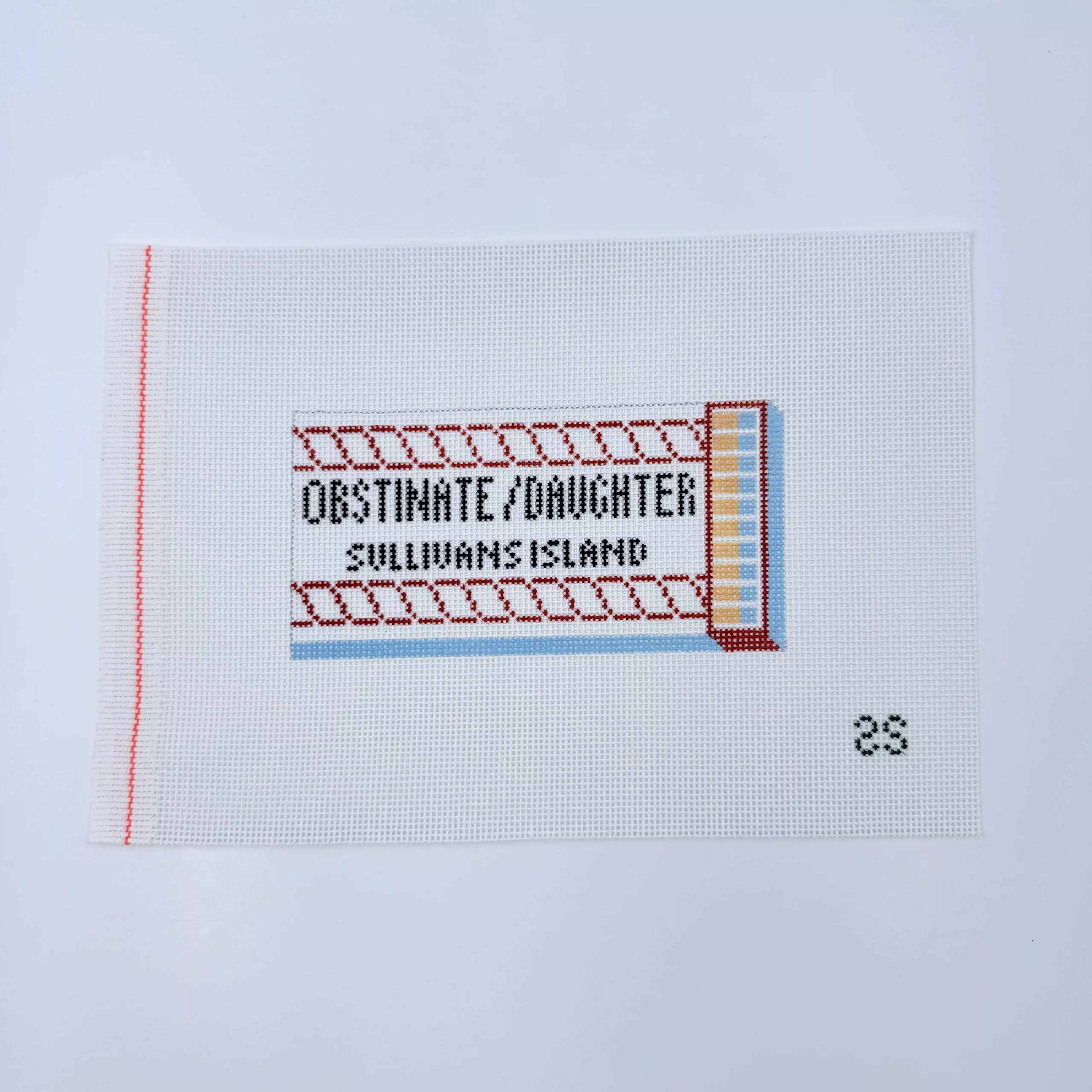 Obstinate Daughter Matchbook Canvas