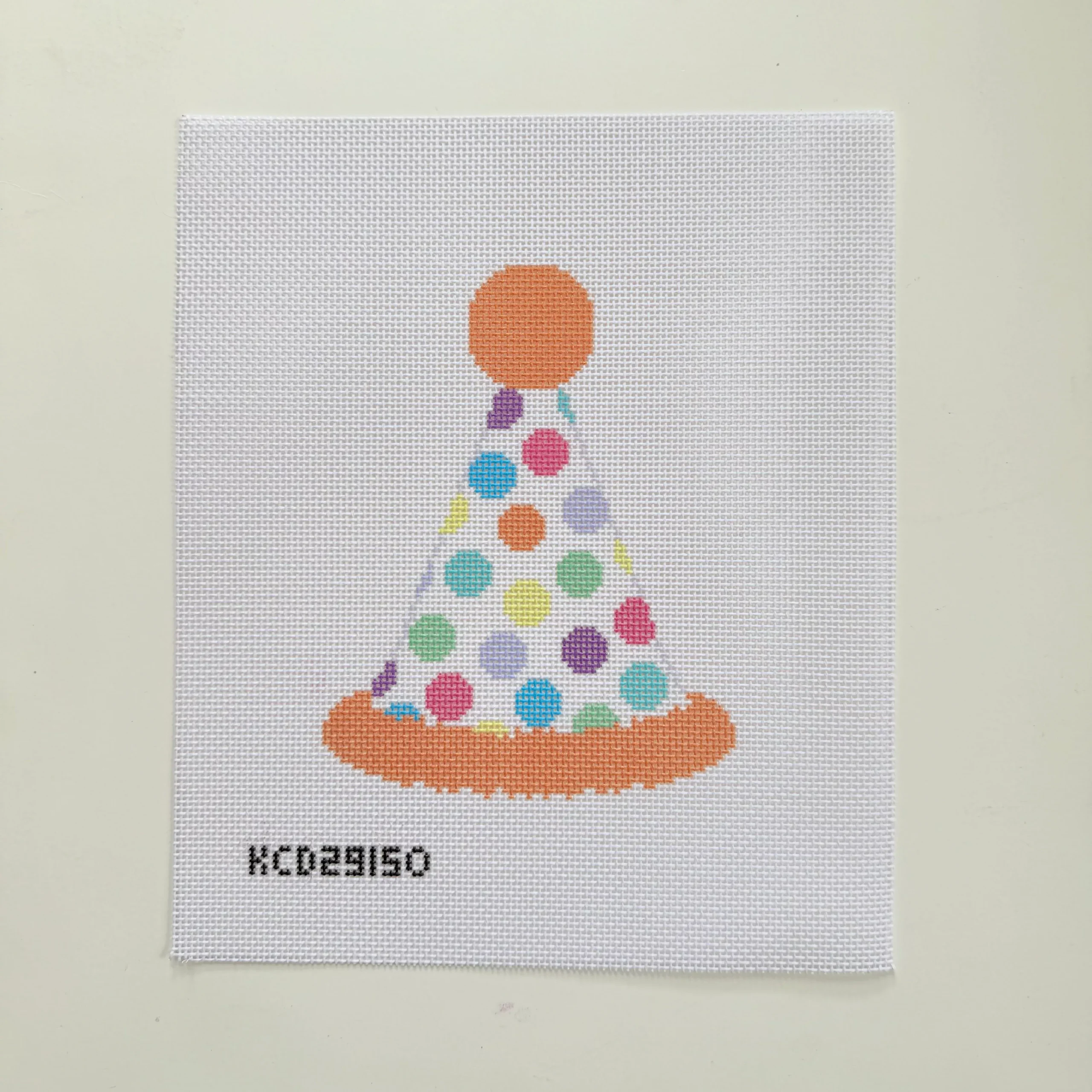 Orange Celebration Hat Canvas