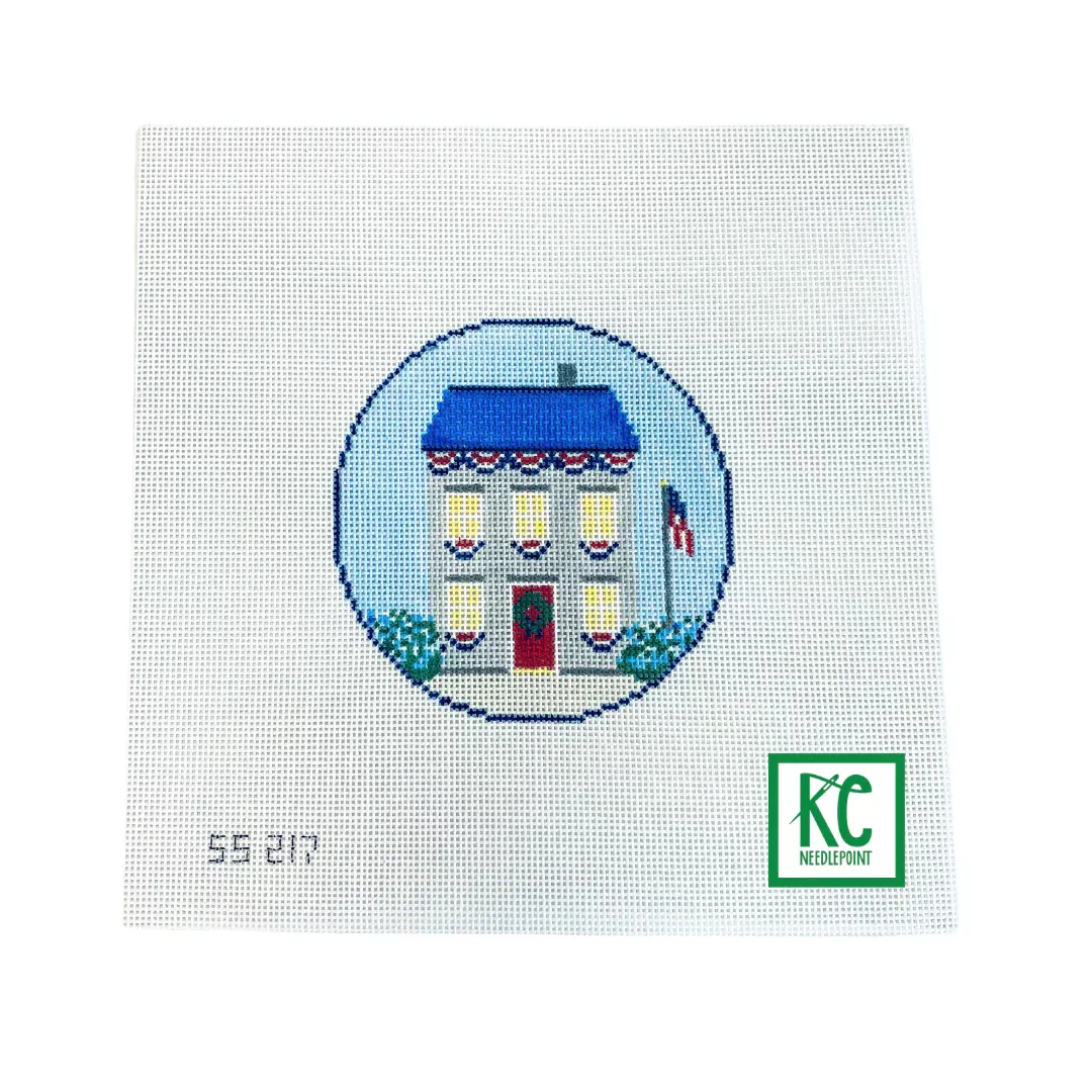 Patriotic Home Canvas