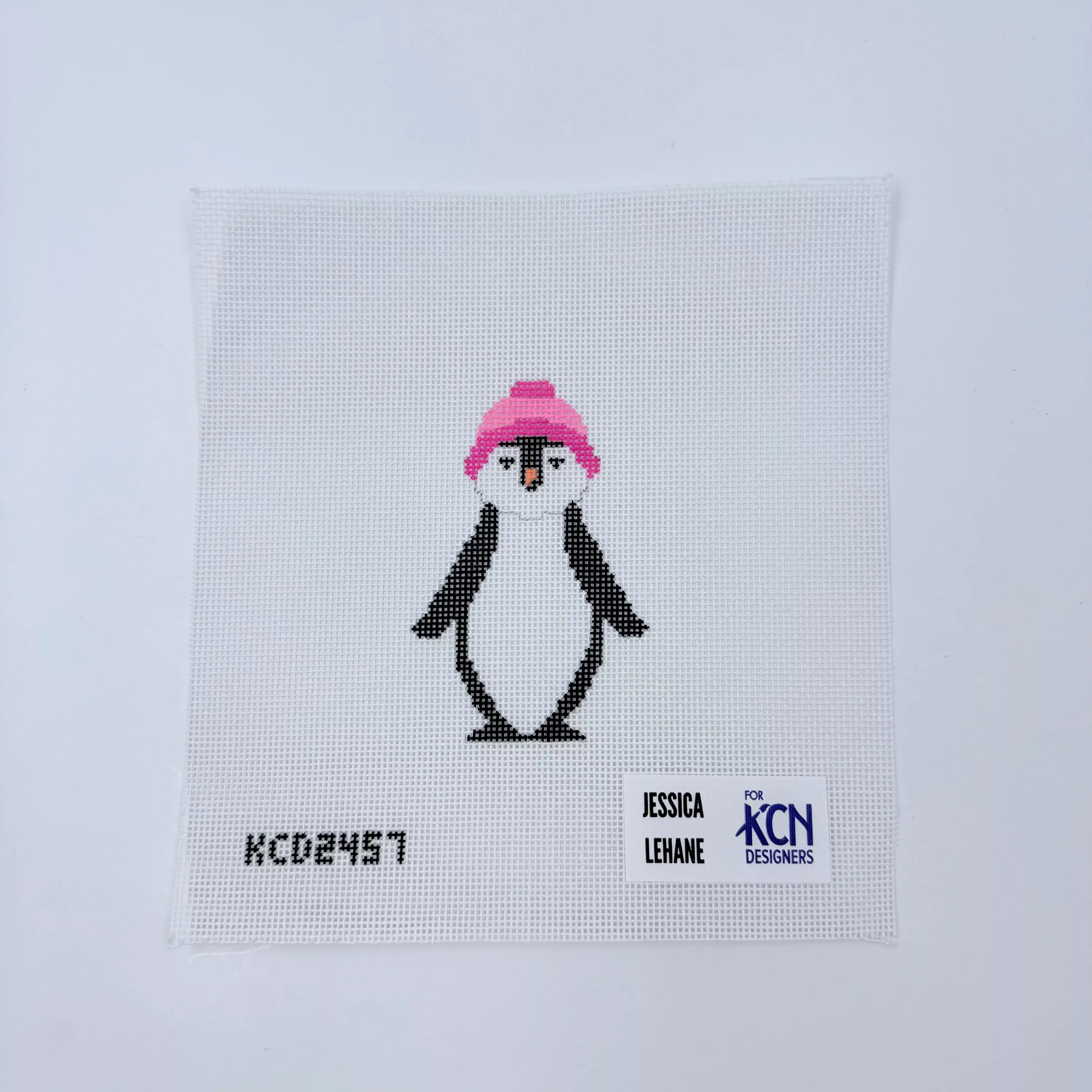 Penguin with Pink Hat