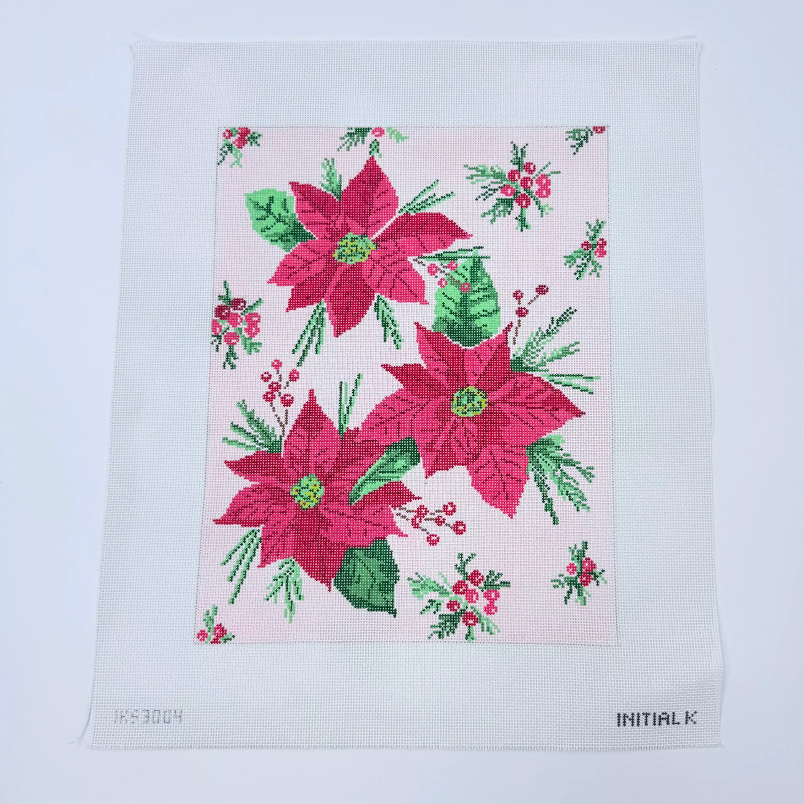 Pink Poinsettias Canvas