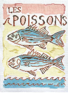 The Plum Stitchery – Les Poissons