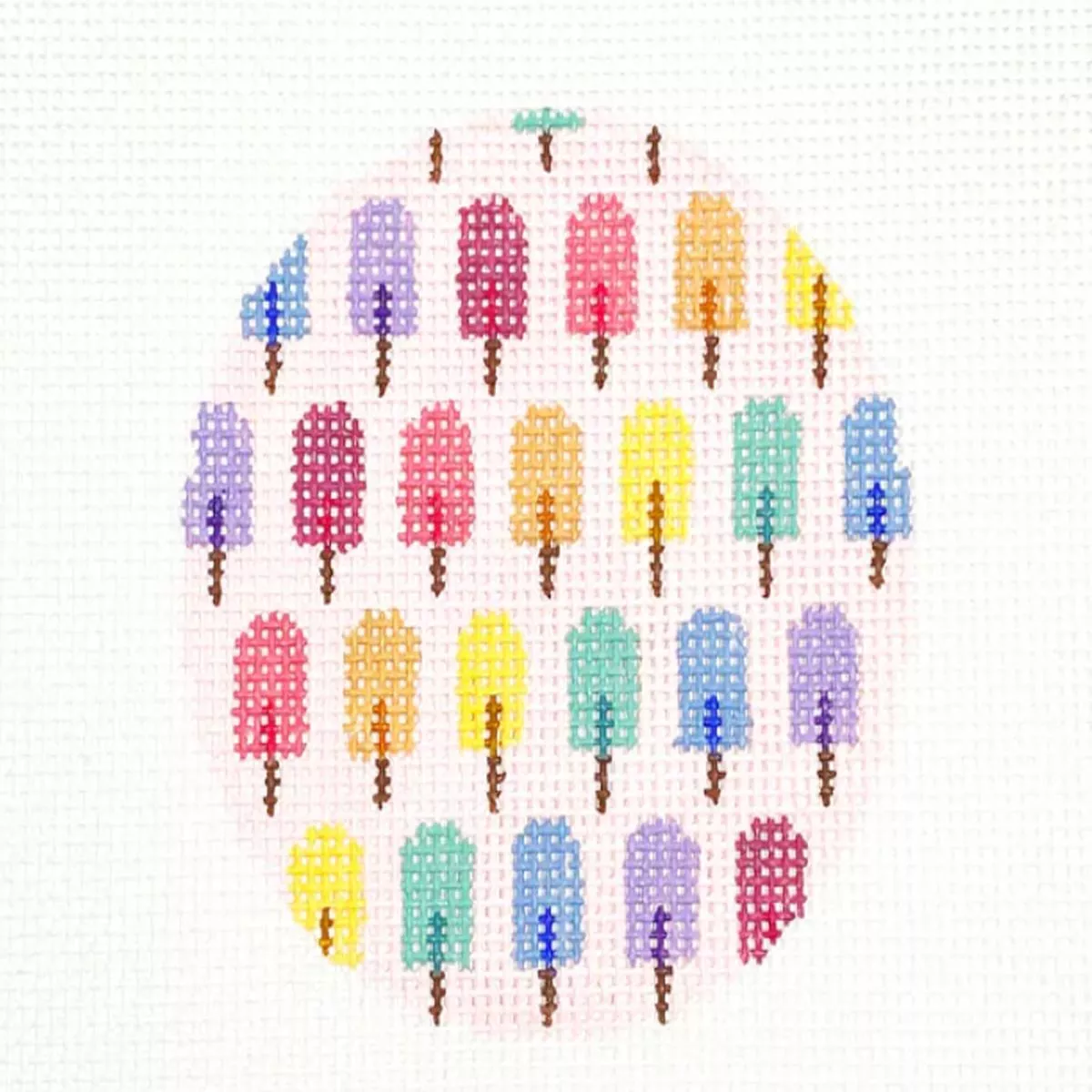 Rachel Barri Pastel Popsicle Round