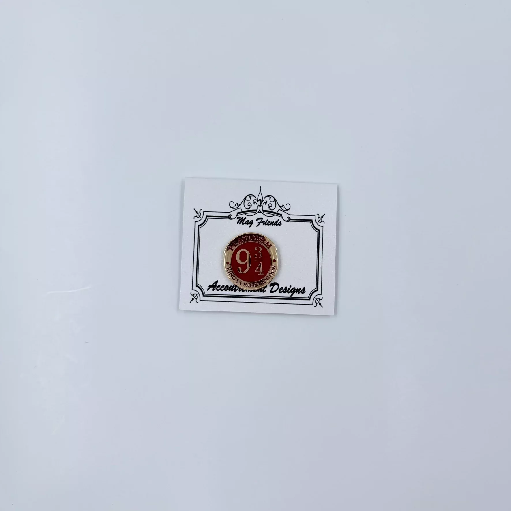 Red Platform 9 3/4 Needle Minder