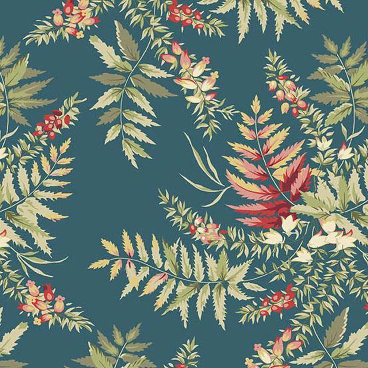 Secret Stash Blue Willow Prints A-10541-B (1-yard)