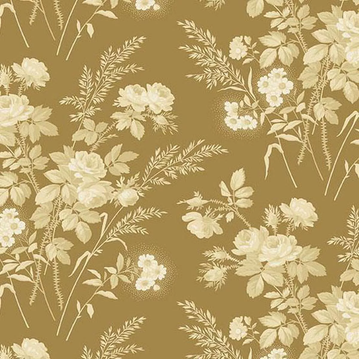 Secret Stash Chestnut Prints A-10520-N (1-yard)