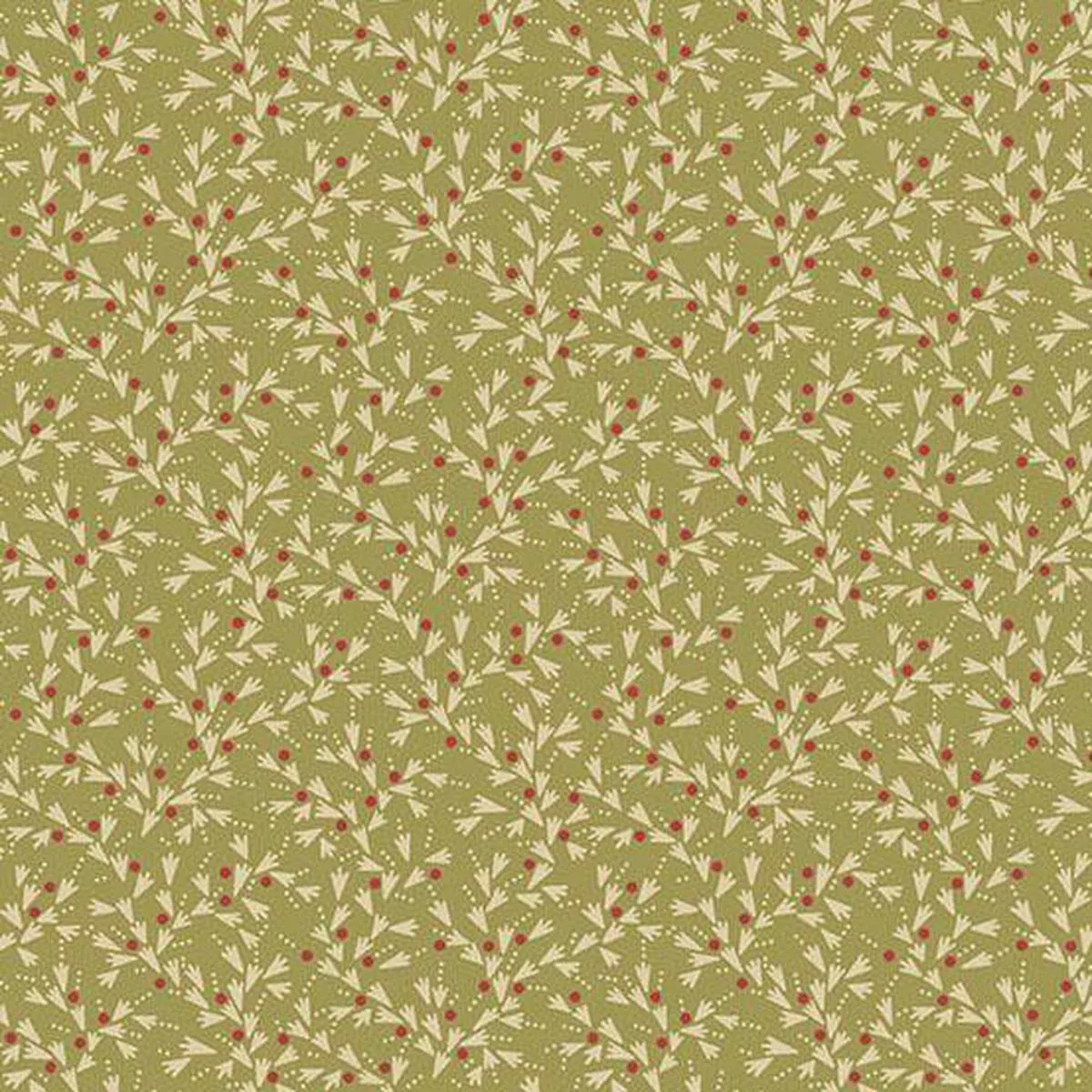 Secret Stash Chestnut Prints A-10525-G (1-yard)