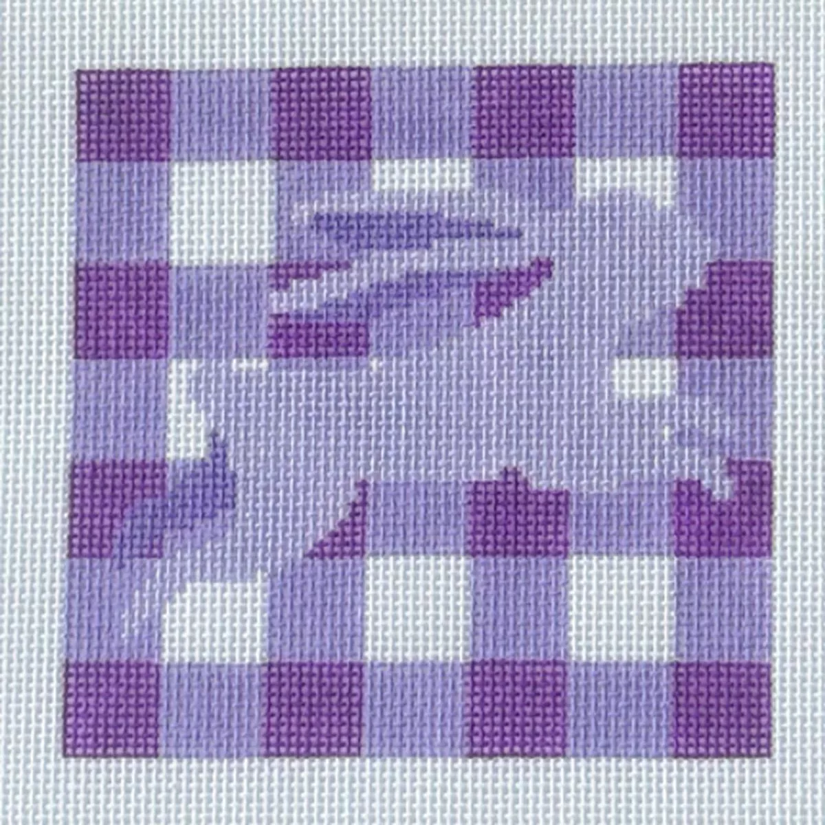 Spruce Street Purple Gingham Bunny