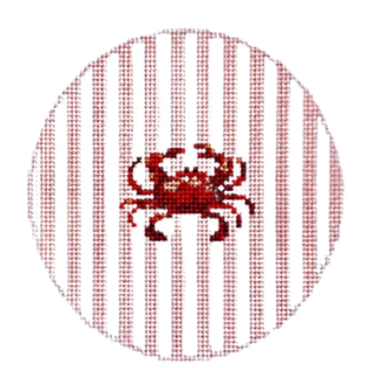 Spruce Street Striped Crab Round