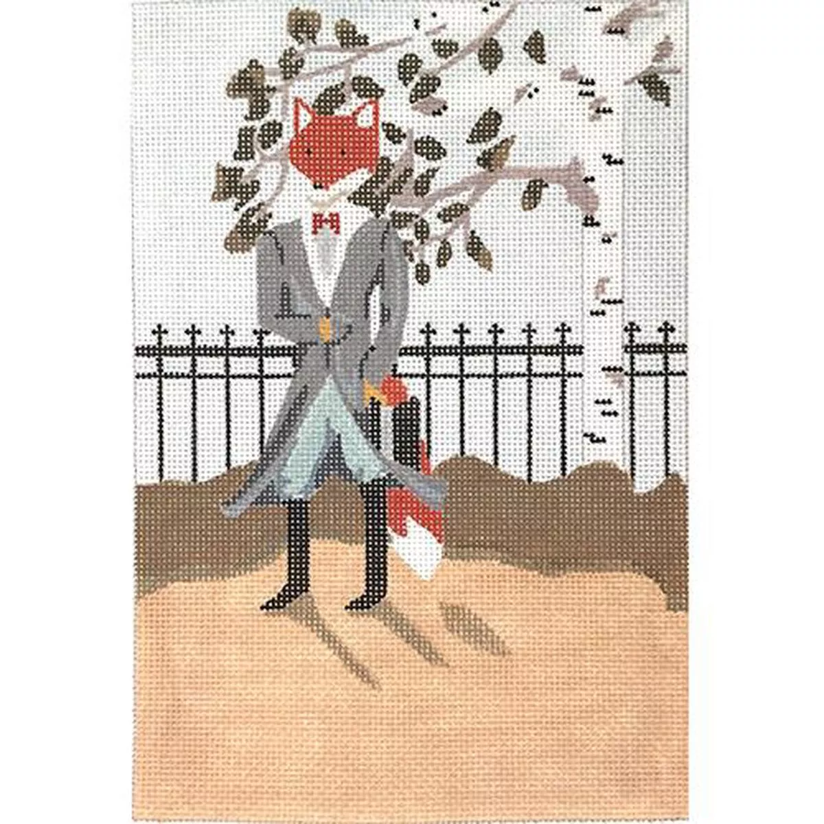 WW002 - Fox and Fence