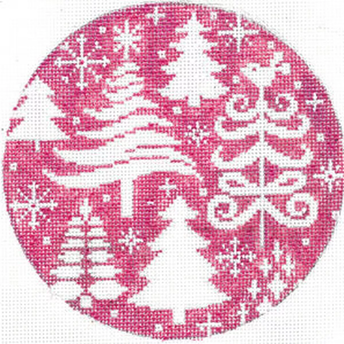 XO-173X - Stylized Trees on Pink