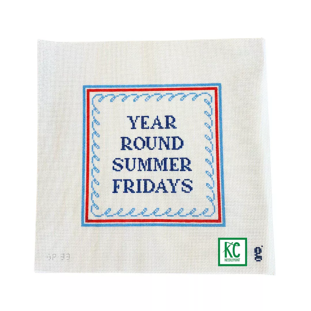 Year Round Summer Fridays Canvas